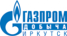 Логотип компании Газпром добыча Иркутск
