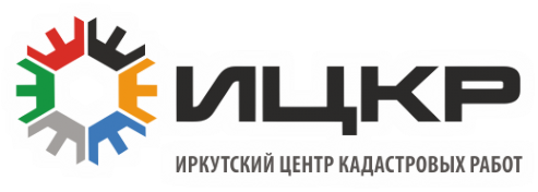 Логотип компании Иркутский центр кадастровых работ