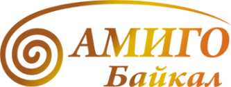 Логотип компании Амиго Байкал компания по производству рулонных штор